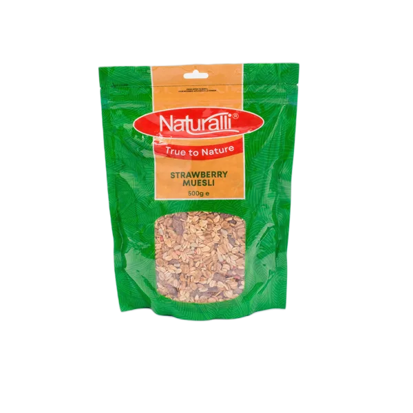 Naturalli Strawberry Muesli 500gms
