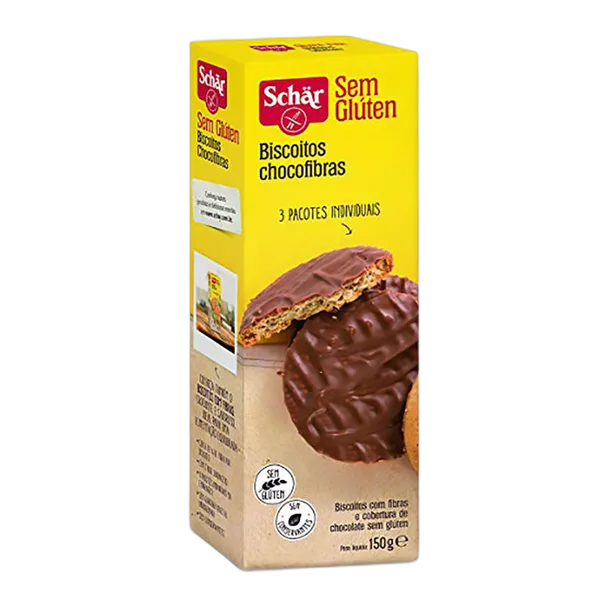 Dr Schar Gf Digestive Choc Biscuits 150gx
