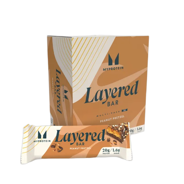 My Protein Peanut Pretzel Layered Prot. Bar 60g