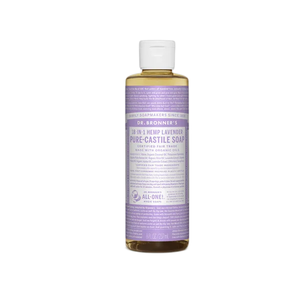 Dr Bron M Org Lavender Liq Soap 8oz/237ml