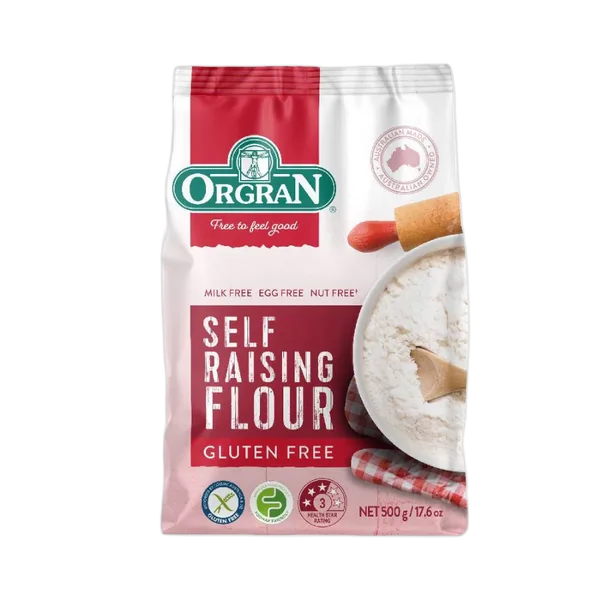 Orgran Self Raising Flour With Quinoa 500gm