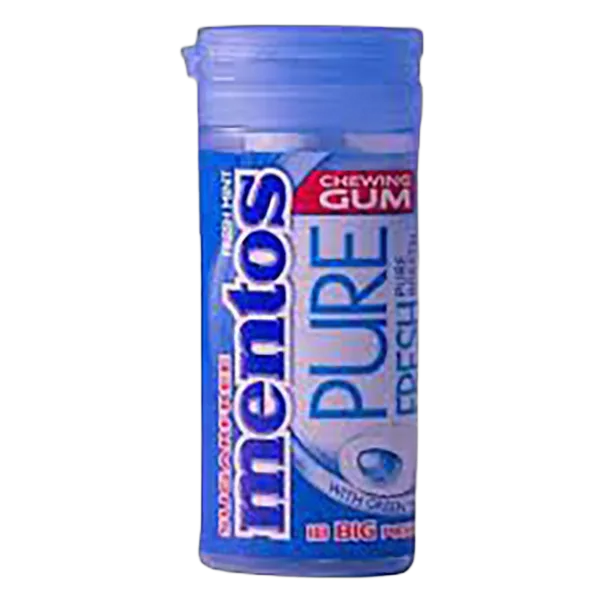 Mentos S/Free Bubble Fresh Chewing Gum 18'S 31.5g#Wb