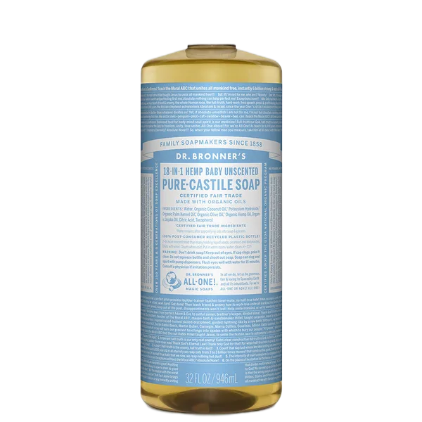 Dr Bron M Org Baby Mild Liq Soap 32oz/946ml