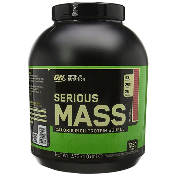 Optimum Nutrition Serious Mass Chocolate Nas *(6lb) 2.73kg