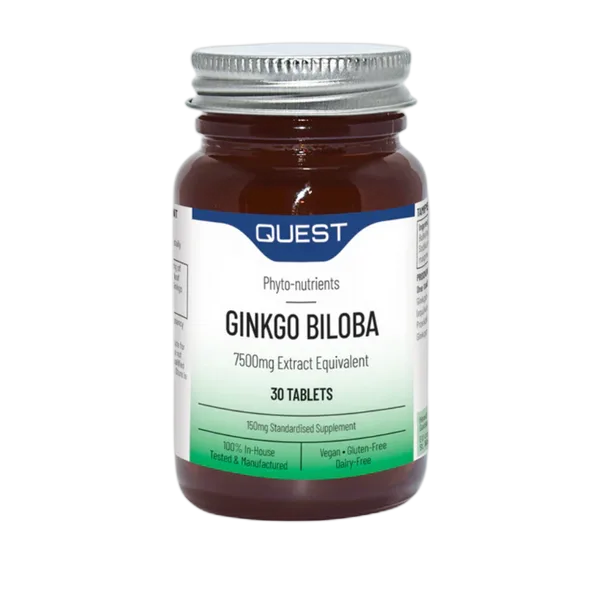 Quest Ginkgo Biloba 150mg 30’s