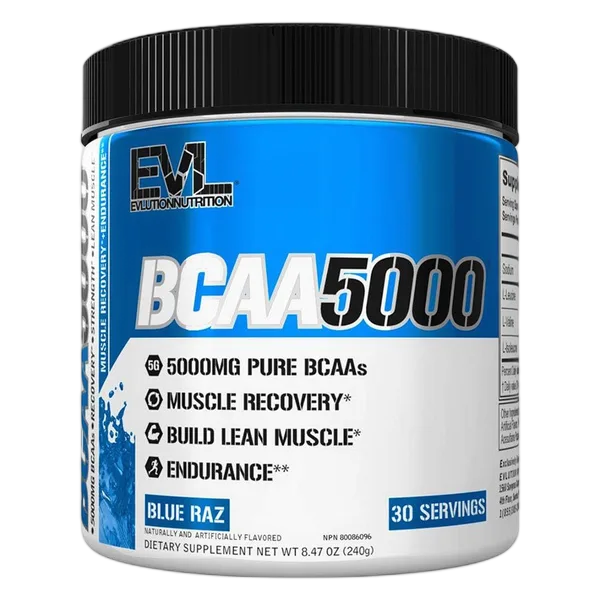 Evl Bcaa 5000 Blue Raz 30svs 240g