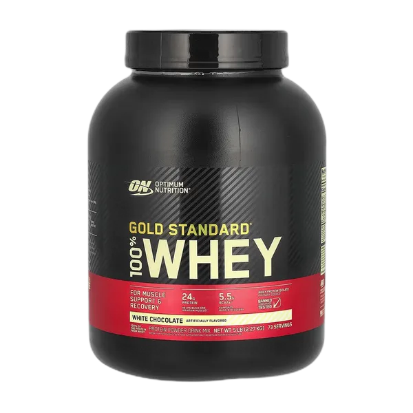 Optimum Nutrition Gold Stnrd 100% Whey White Chocolate (5lbs) 2.27kg