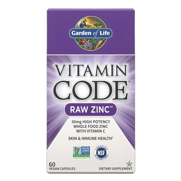 Garden Of Life Vitamin Code Raw Zinc 60s
