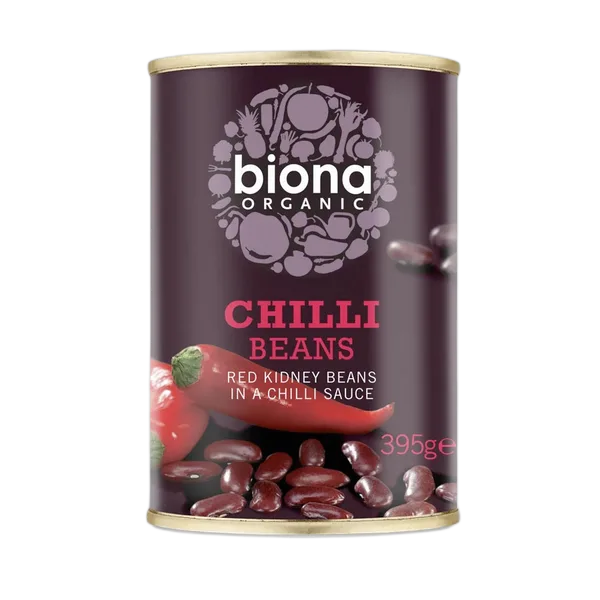 Biona Org Chilli Beans-Red Kidney 395g