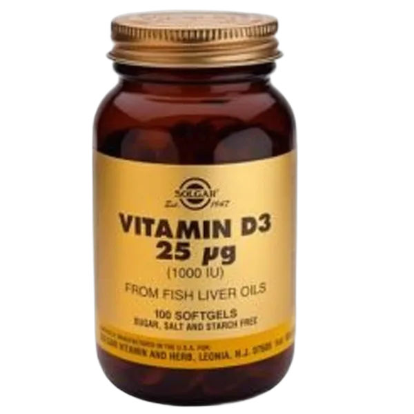 Solgar Vit D3 1000iu 100softgels