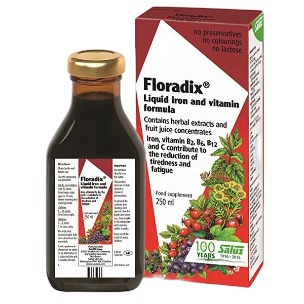Floradix Iron Formula .S/Free 250ml