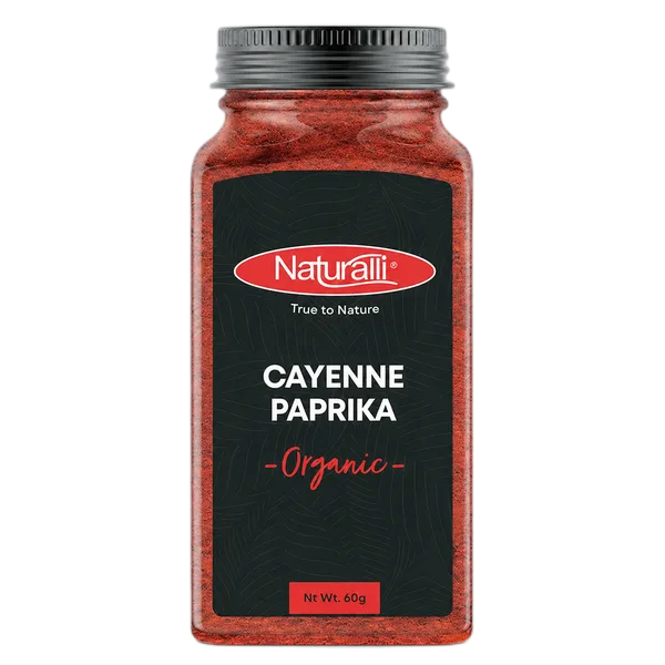 Naturalli Org Cayenne Paprika 60g
