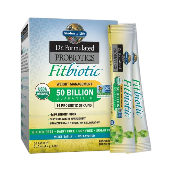 Garden Of Life Dr Formulated Probiotics Fitbiotic 50bln 20pckts