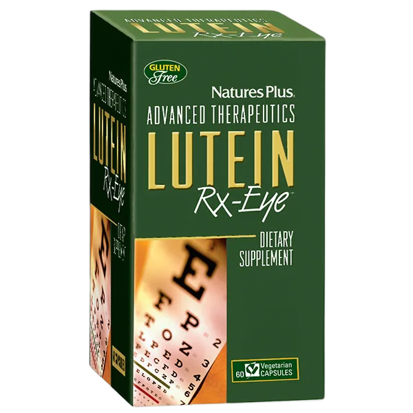Natures Plus Lutein Rx-Eye Supplement 60 Caps