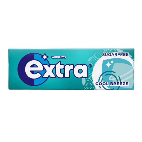 Wrigleys Sf Extra Cool Breeze Flavor Gum 10'S 14g #242723