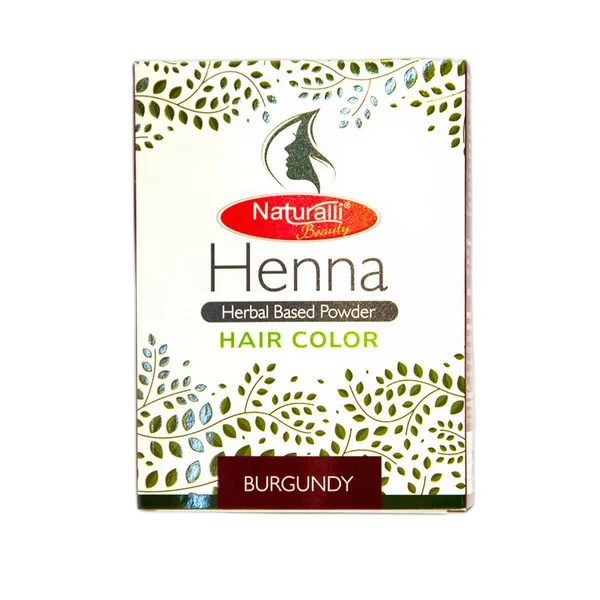 Naturalli Henna Hair Color Burgundy 60g