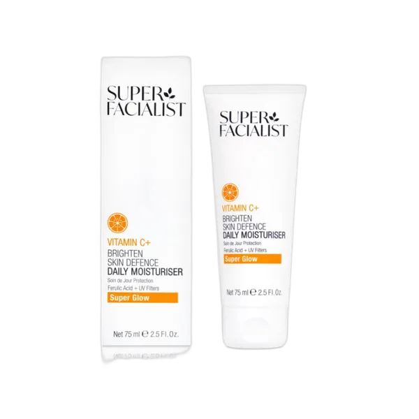 Super Facialist Vit C+ Brighten Skin Defence Daily Moisturiser 75ml