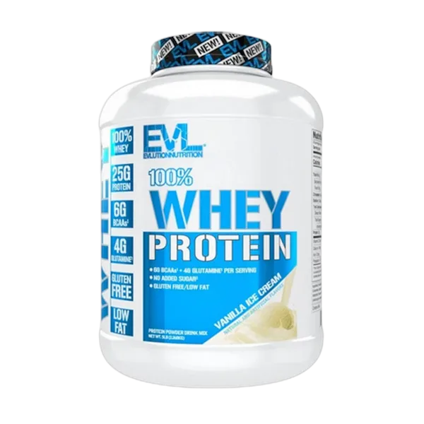 Evl 100% Whey Protein Vanilla Ice Cream (5lb) 2.268kg
