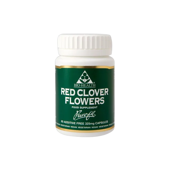 Bio Health Red Clover Flowers 325mg 60 Caps