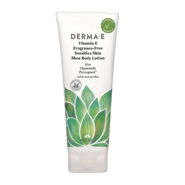 Derma E Vitamin E F-Free Sensitive Skin Shea Body Lotion 8oz 227g