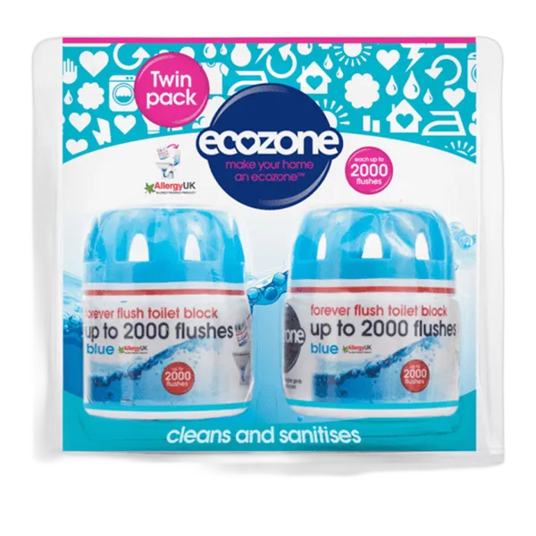Ecozone Twin Pack Forever Flush 2000-Twin Pack