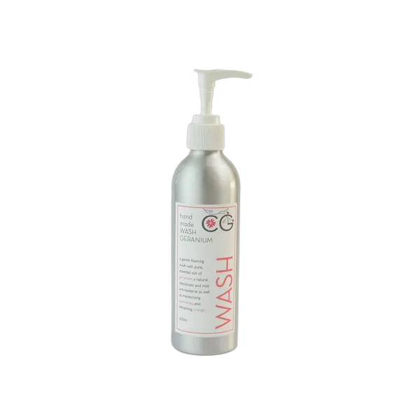 Cinnabar Body Wash Geranium Scent 200ml