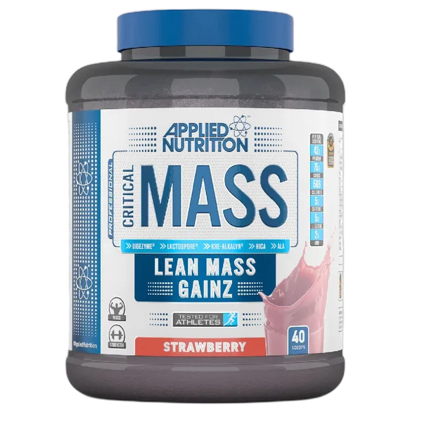 Applied Nutrition Mass Protein Strawberry 40s 2.4kg