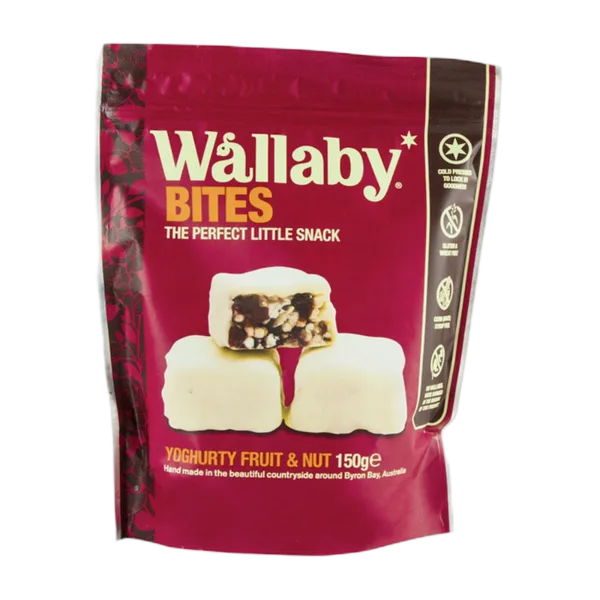 Wallaby Bites Yoghurty Fruit & Fruit 150g