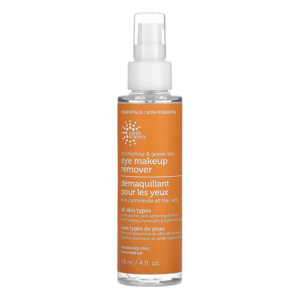 Earth Science Chamomile & Green Tea Eye Makeup Remover (4fl.Oz) 118ml