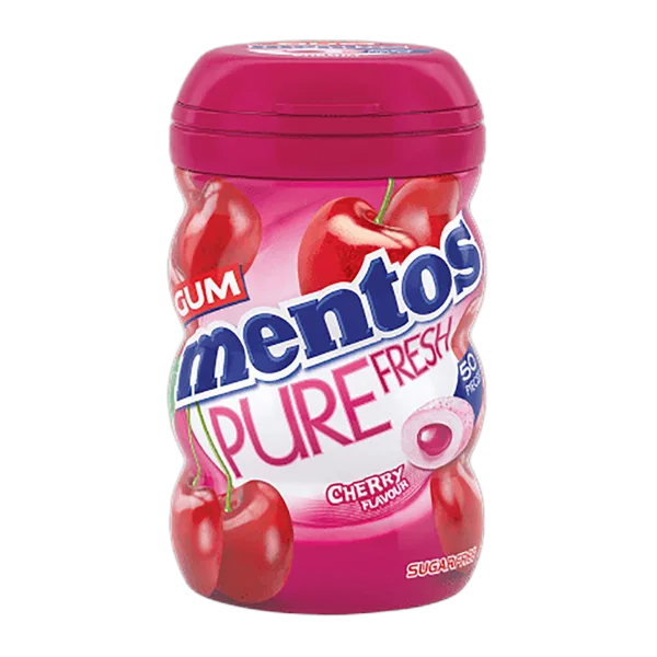 Mentos S/Free Pure Cherry 50'S