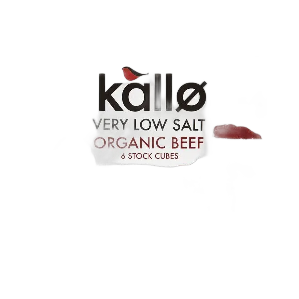 Kallo Organic Beef Stock Cubes Low Salt 48g
