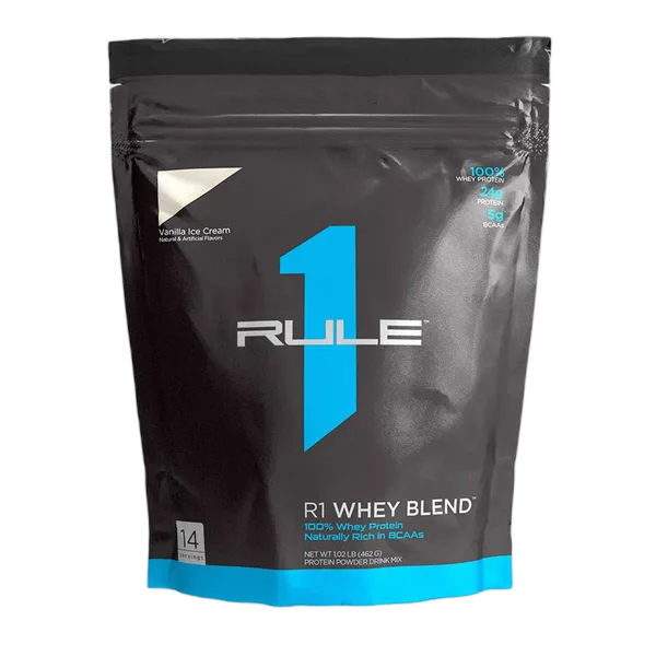 Rule 1 Whey Blend Vanilla Ice Cream (14svs) 462g