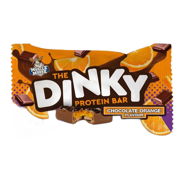 Muscle Moose The Dinky Choc Orange Flvr Protein Bar 35g