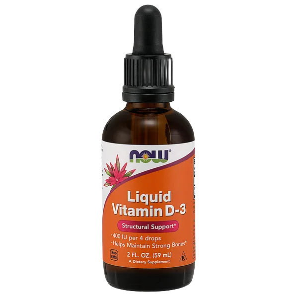 Now Liquid Vit D3 60ml