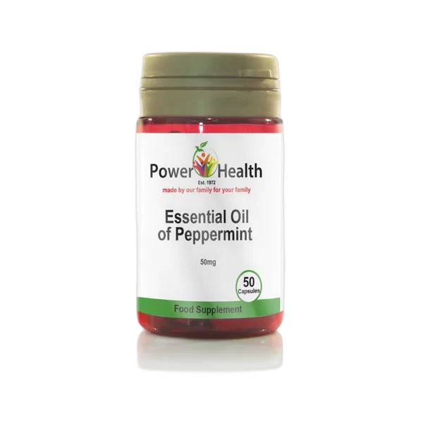 Power Health Peppermint Oil Caps 50mg