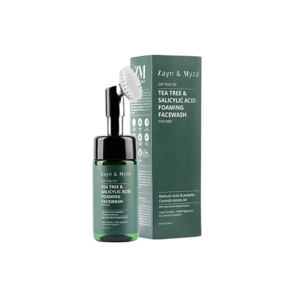 Zm Tea Tree & Salicylic Acid – Foaming Face Wash 100ml