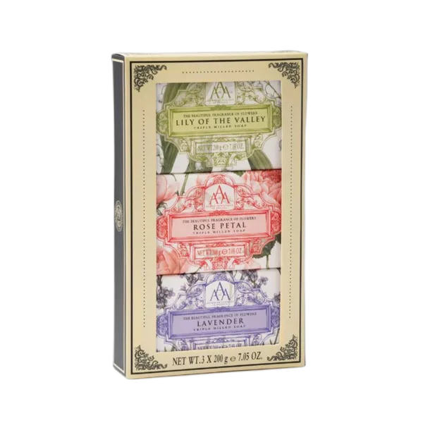 Somerset Aaa Assorted Soap Set (3x200g) 600g