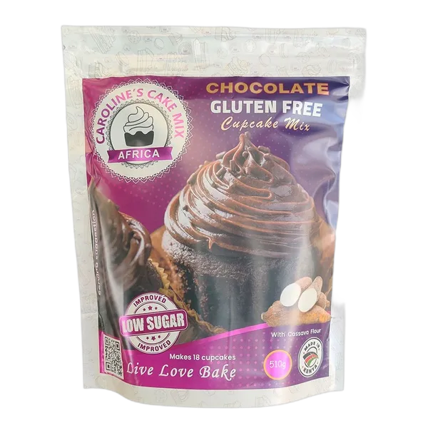 Caroline Cupcakes G/F Chocolate Cake Mix 510g - Cassava