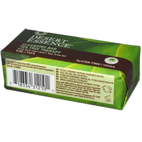 Desert Essence Tea Tree Cleansing Therapy Bar 142g