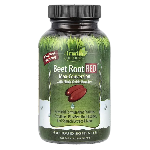 Irwin Naturals Beet Root Red Max-Conversion 60 Liquid Softgel