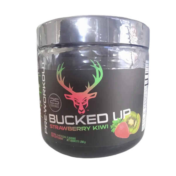 Bucked Up Pre-Workout S/Berry Kiwi (25svs) 290g