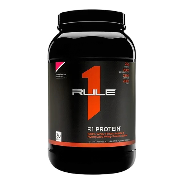 Rule 1 Protein Strawberries & Cream (30svs) 876g