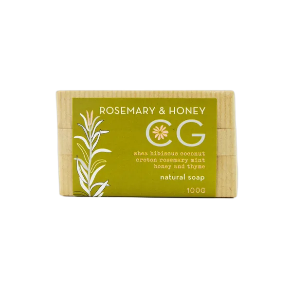 Cinnabar Natural Soap Rosemary/Honey 100gm