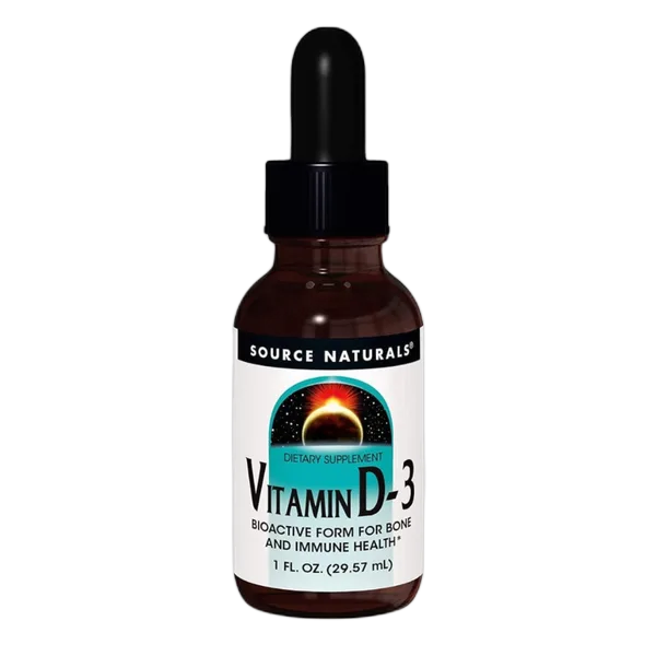 Source Naturals Vit D-3 50mcg (2,000 Iu) 29.57ml