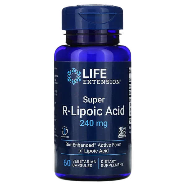 Life Extension Super R-Lipoic Acid 240 Mg 60s