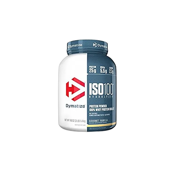 Dymatize Iso-100 Hydro Whey Protein Isolate Gourmet Vanilla 1.4kg