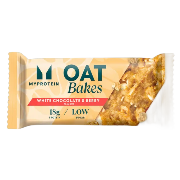 My Protein Oat Bakes Berry & White Choc Prot. Bar 75g