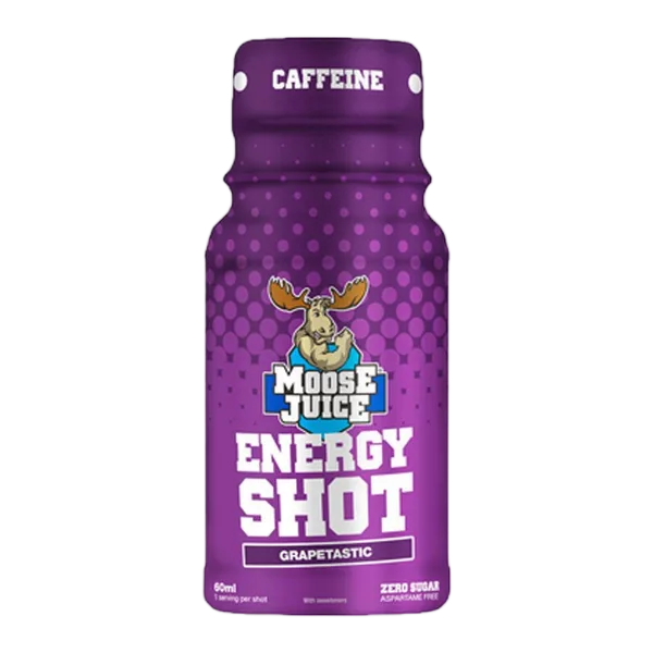 Moose Juice Bcaas Grapetastic Energy Shot Drink 60ml
