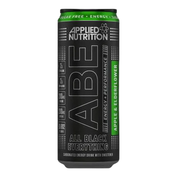 Applied Nutrition Abe Apple & Elderflower Energy Drink Can 330ml