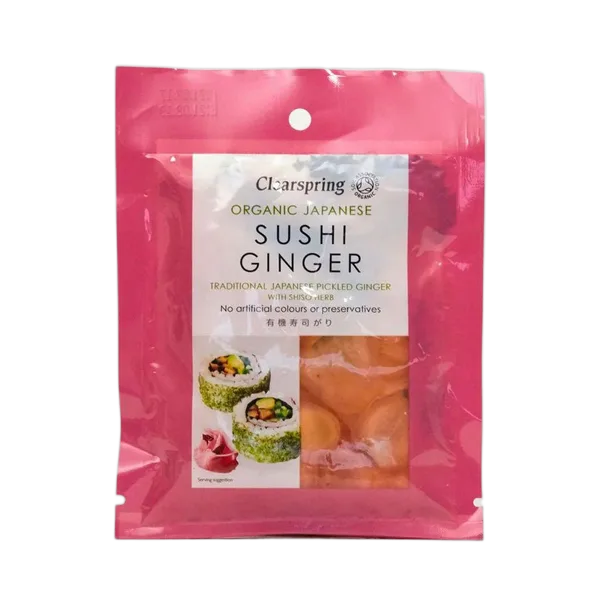 Clear Spring Org Sushi Pickled Ginger 105g